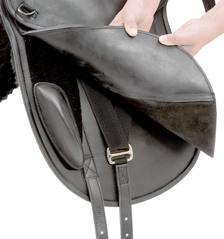 Sattel LEXINGTON Nubukleder, kurzes Sattelblatt